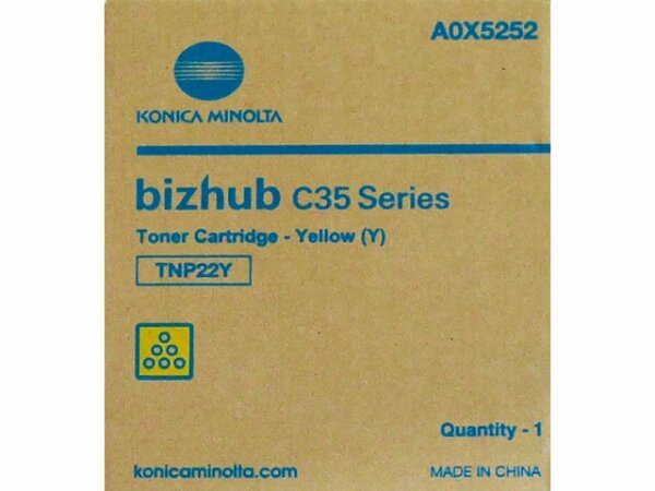 Konica Minolta Toner yellow TNP-22Y bizhub C35 | C35P